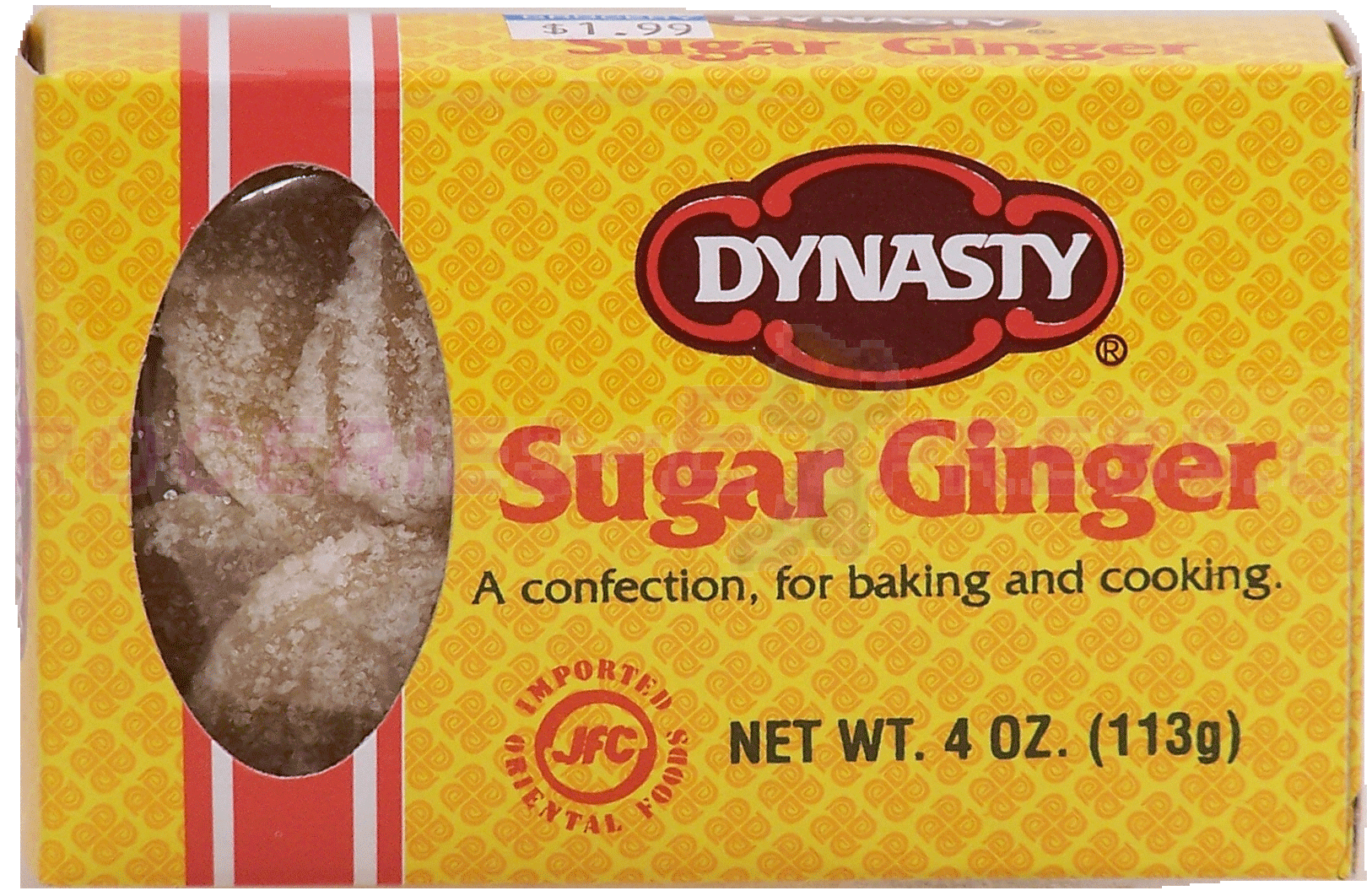Dynasty&nbsp;&nbsp;sugar ginger a confection, for baking and cooking Full-Size Picture
